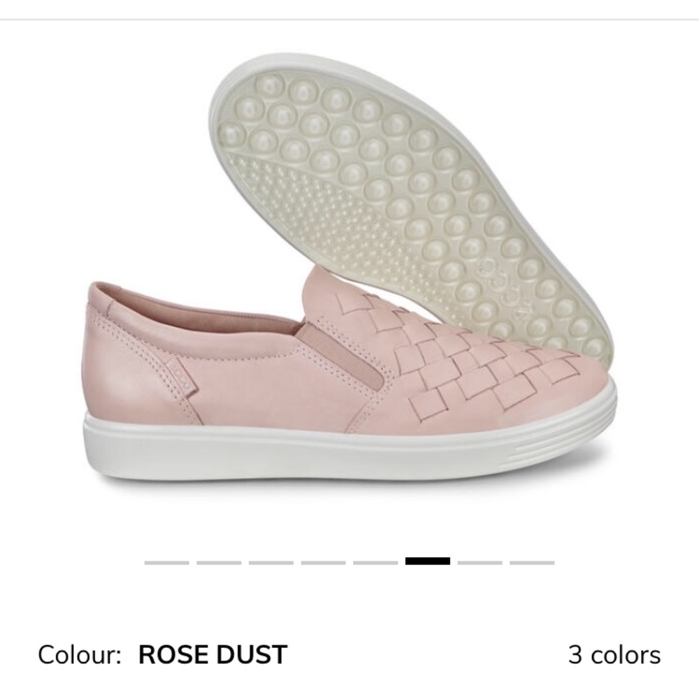 Woman’s Ecco Soft 7 woven slip on